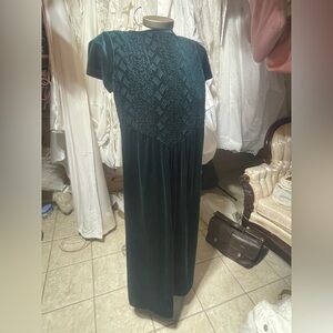 Coldwater Creek vintage velvet gown